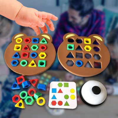 Joc de masă de potrivire a formelor pentru copii | TEDDY