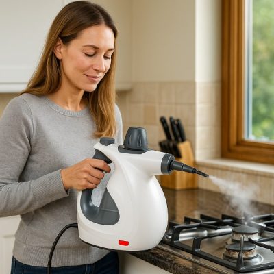 Aparat de curățat cu abur care dizolvă murdăria | STEAMLA