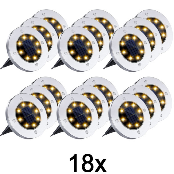 6x Lămpi solare pentru sol pentru exterior (3 buc.) | LUMIGARD