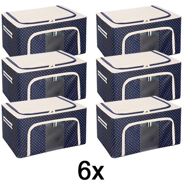 6x Cutie de depozitare pentru dulapuri | STACKBOX