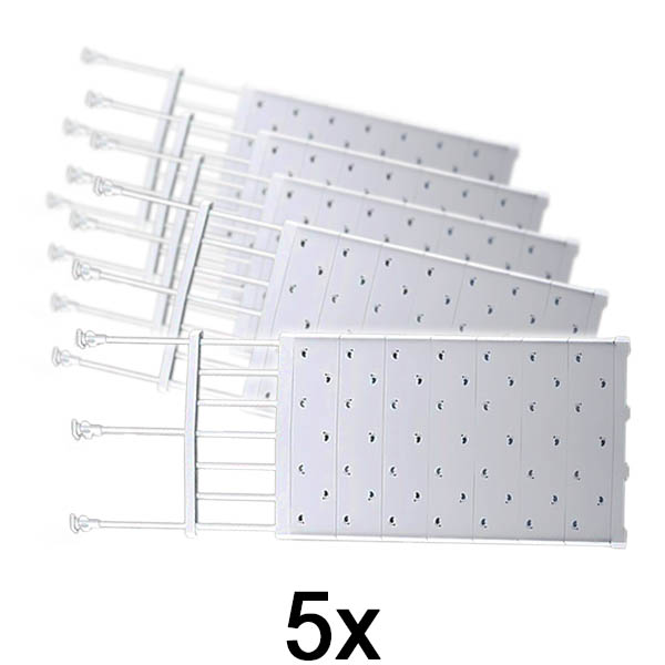 5x Raft de depozitare Expandabil | SHELFEXPEND