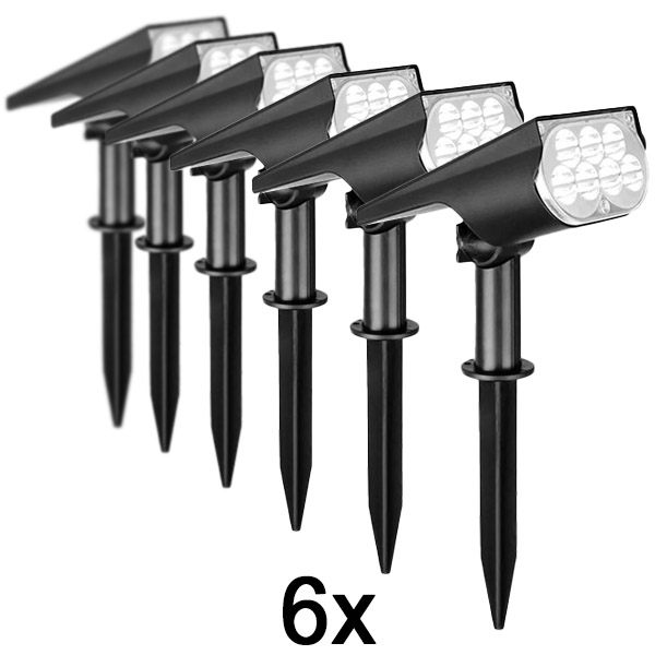 6x Lumină solară de exterior | SPOTIKE